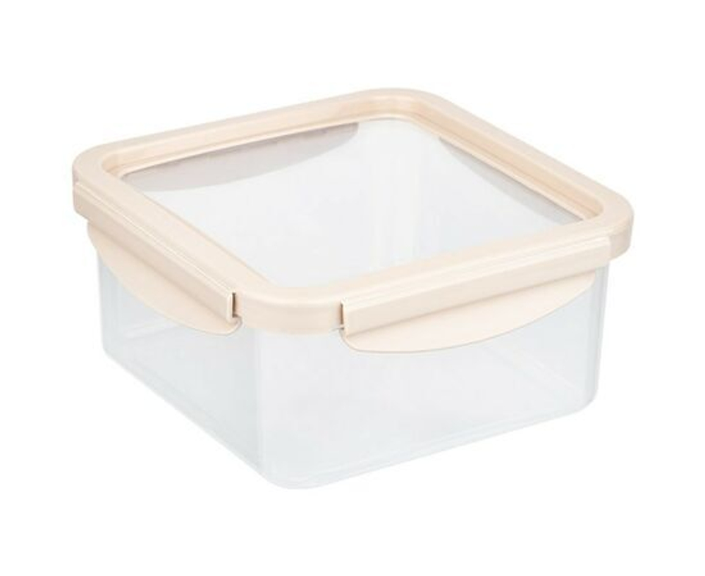 Контейнер пищевой квадратный с эластичной крышкой UNICO, 1200 мл