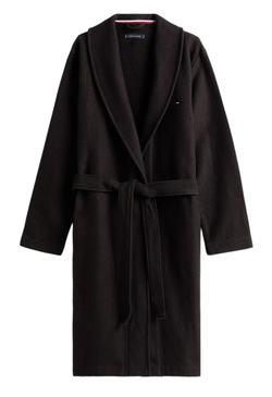 Полотенце теннисное Tommy Hilfiger Waffle Bathrobe - black