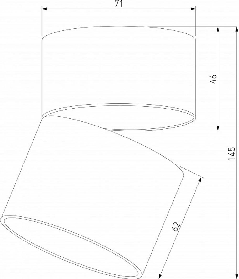 Накладной светильник Elektrostandard Rolly a067489