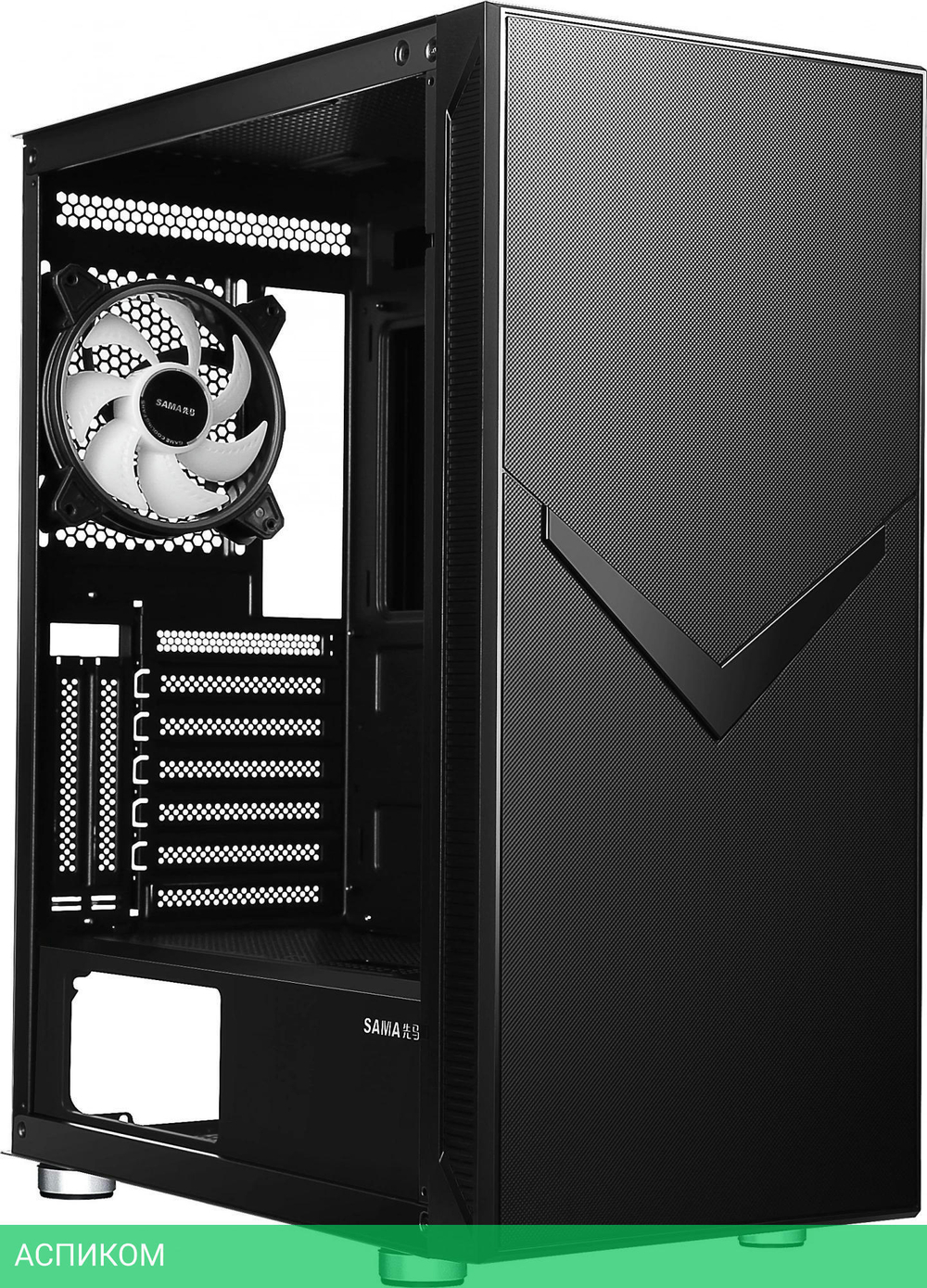 Корпус Accord 3501 черный без БП (ACC-3501)