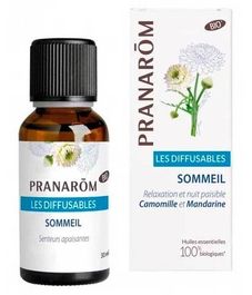 Смесь эфирных масел для ультразвукового диффузора Сон, Pranarom