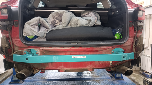 Усилитель задних лонжеронов (усилитель заднего бампера) Subaru Levorg 2 (ПОД ЗАКАЗ) (VN)