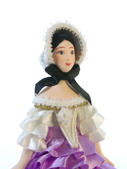 Кукла коллекционная Дама - шкатулка