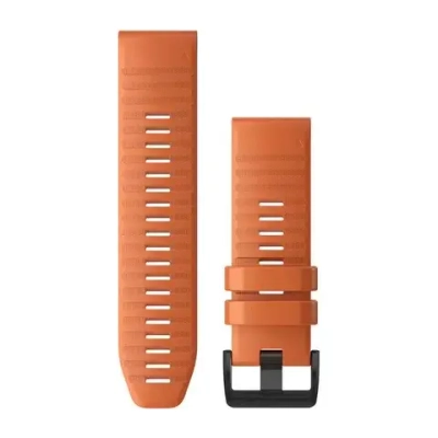 QuickFit 26mm Ember Orange Silicone watch band