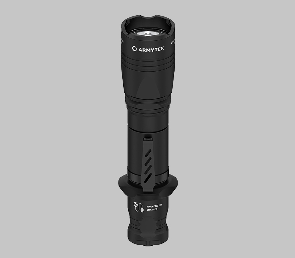 Тактический подствольный фонарь Armytek F07501C Dobermann Pro Magnet USB