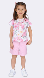 Шорты джинсовые для девочки 7-9 лет Fleur de Vie