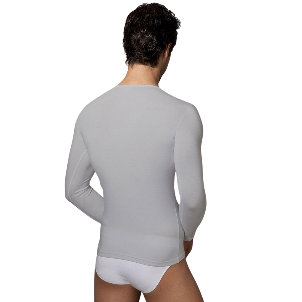 Мужской лонгслив серый Doreanse 2955