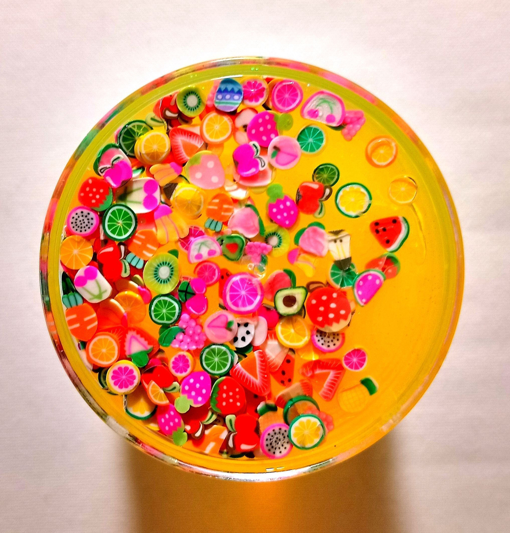 "Бочка Слайма" детская игрушка с 3-х лет, 240 мл, цвет жёлтый, зелёно-бордовая крышка