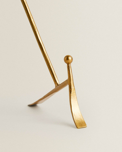 ZARA HOME ЗОЛОТОЙ МЕТАЛЛИЧЕСКИЙ СТЕНД