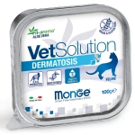Ветеринарная диета Monge VetSolution Cat Dermatosis Дерматозис для кошек при заболеваниях кожи 100 г