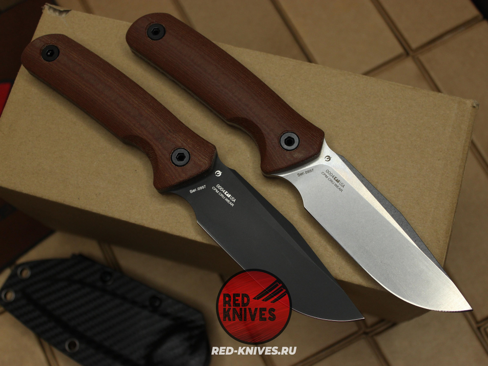 Нож Zero Tolerance 0004 - рукоять микарта, клинок черный