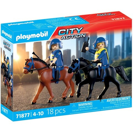 Playmobil - City Action Полиция на конях 71877