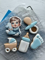 Имбирные пряники на торт 1 годик