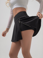 Skirt-shorts Zip Zip, Black