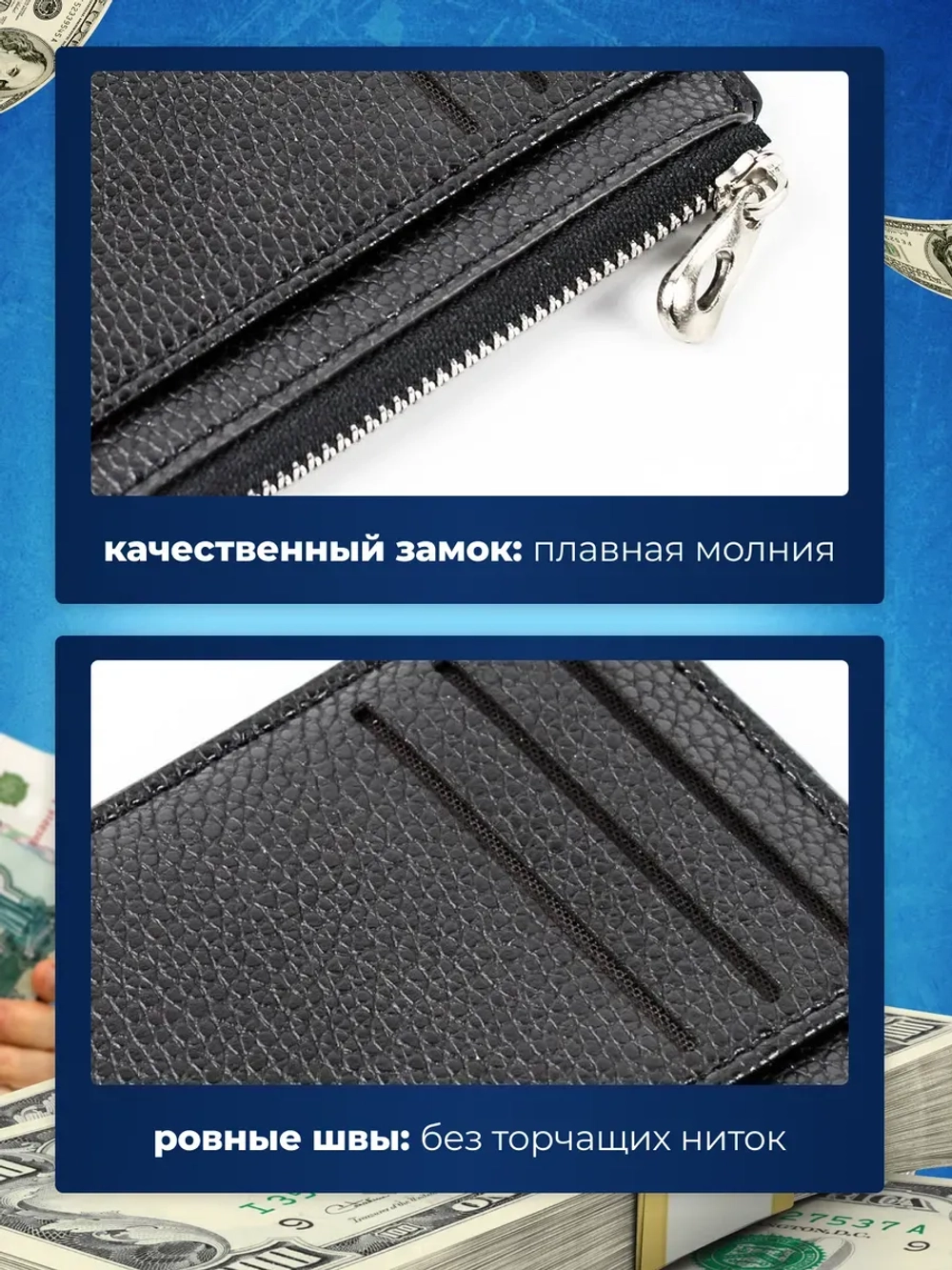 Картхолдер визитница чехол для карт из экокожи