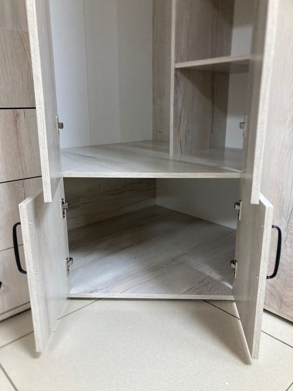 Шкаф угловой Монреаль Дуб Канадский