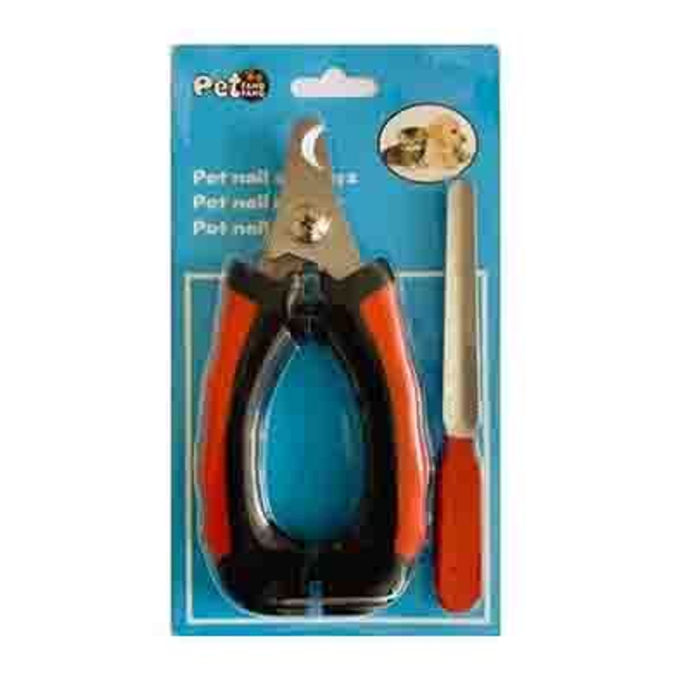 Pet Fashion Когтерез-секатор + пилка 240, 15,5см
