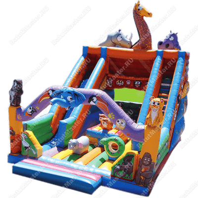 Коммерческий надувной батут "Амазонка"