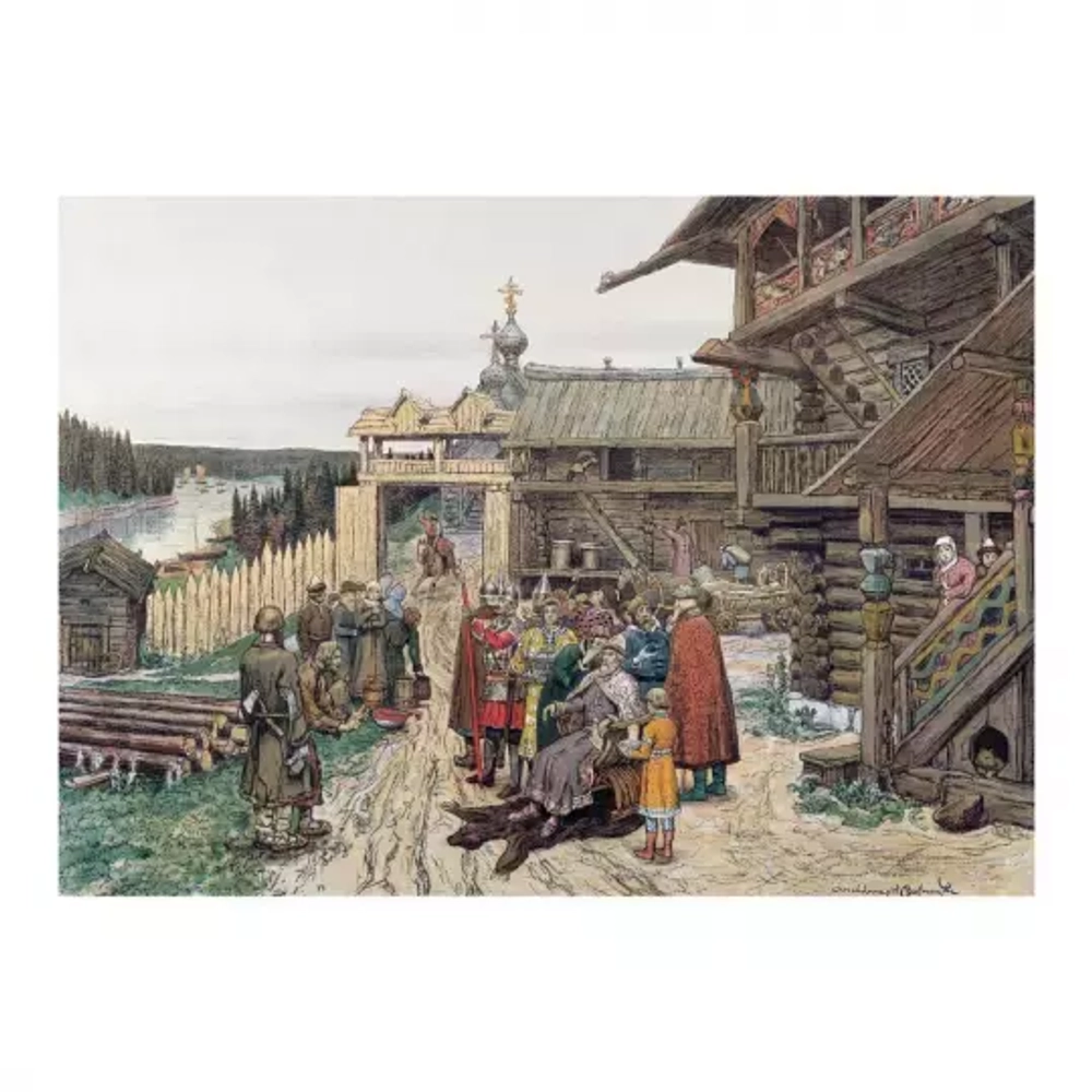 Аполлинарий Васнецов. Старая Москва