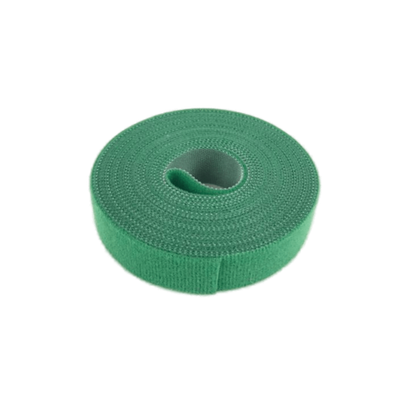 Стяжка для кабеля, липучка PL20 (5 метров, зелёный)