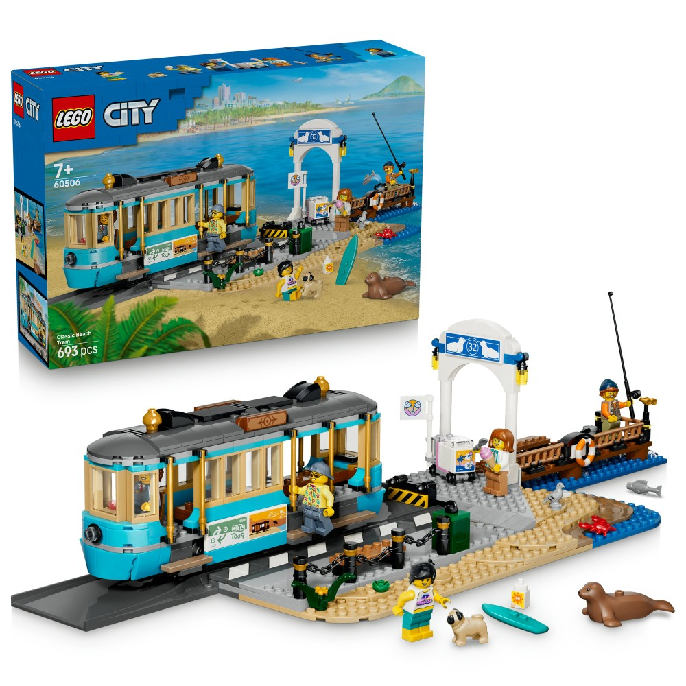 Конструктор LEGO City 60506 Трамвай у пляжа — фото 1