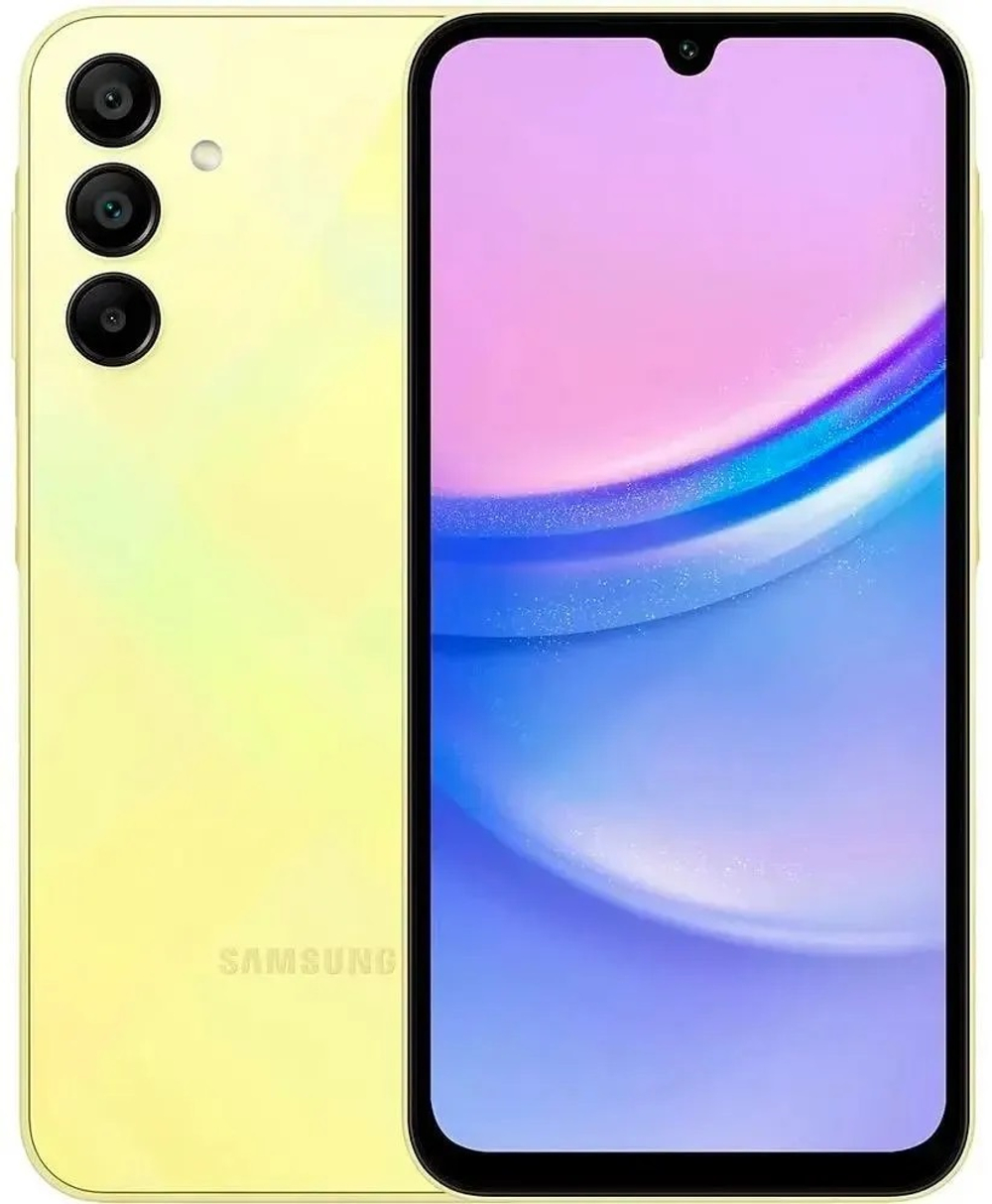 Смартфон Samsung Galaxy A15 4/128Gb Желтый