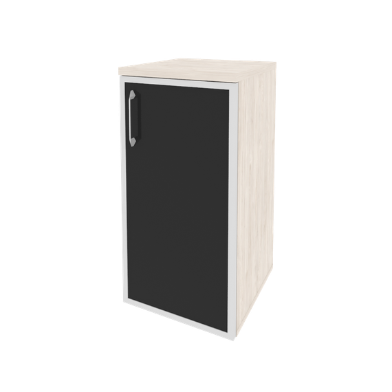 Onix Шкаф низкий узкий правый O.SU-3.2 R (R) black  400*420*823