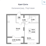 Жилой Комплекс "Кант Сити" Бизнес-класс г. Калининград, ул. Портовая