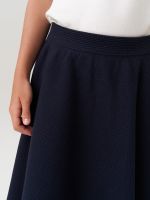 Юбка для девочки в школу AT814 синий