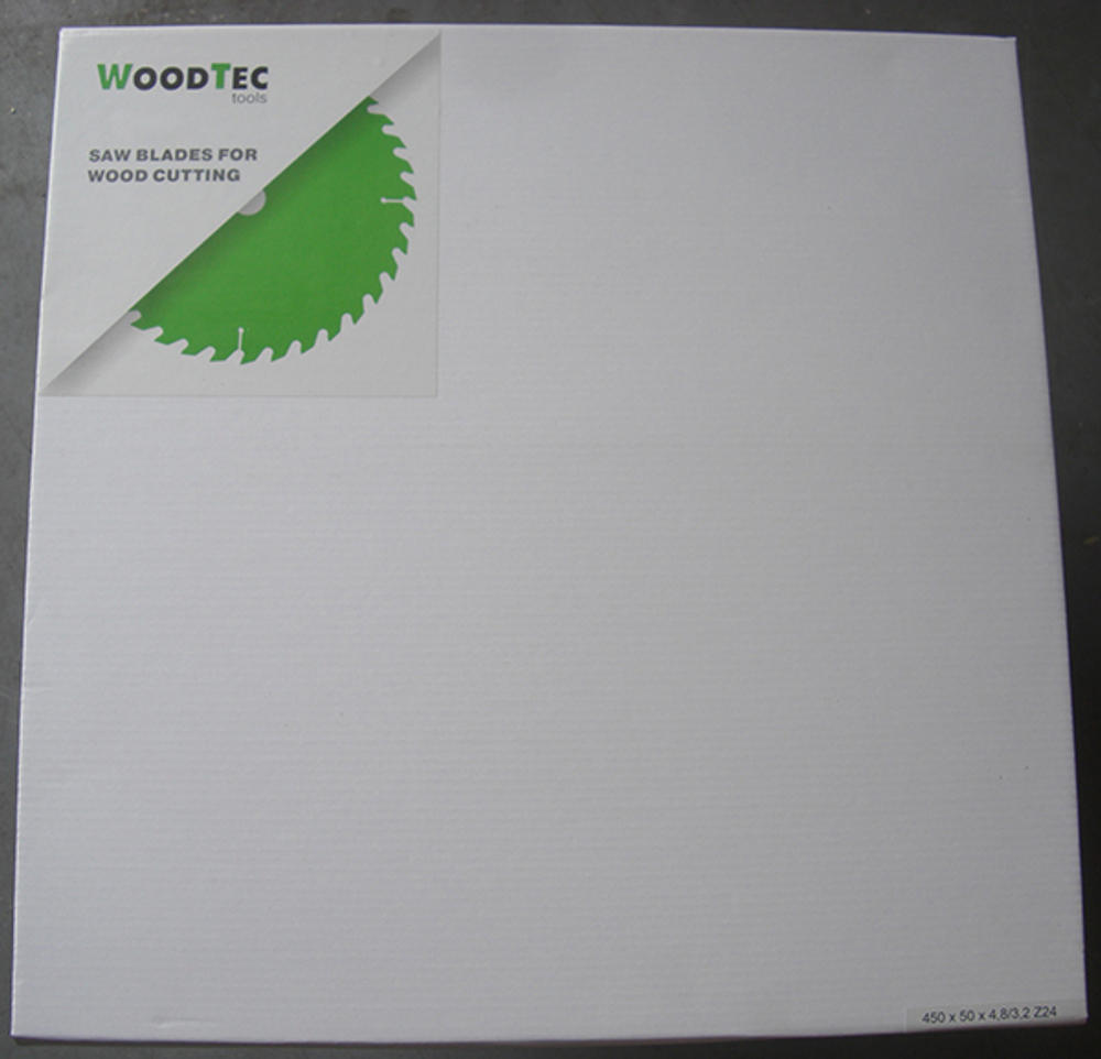 Пила дисковая Ø450 х 50 х 4,2/2,8 Z24 WZ WoodTec