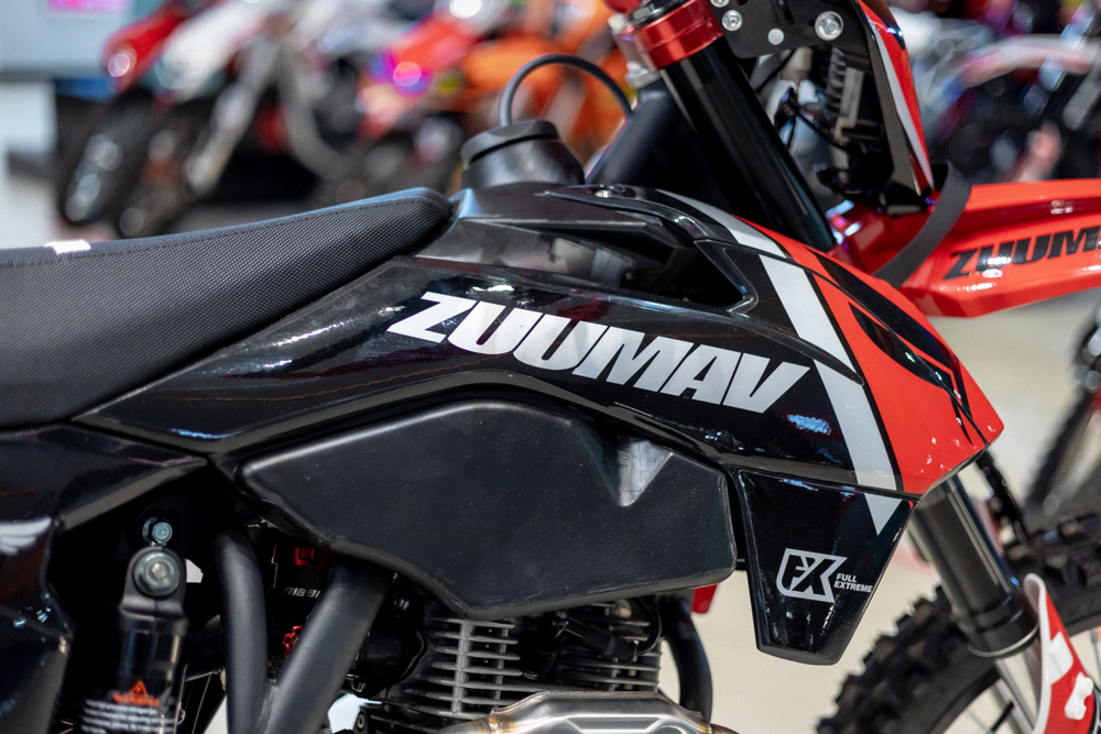 Мотоцикл кроссовый Zuumav FX CR 250CB RED 21/18