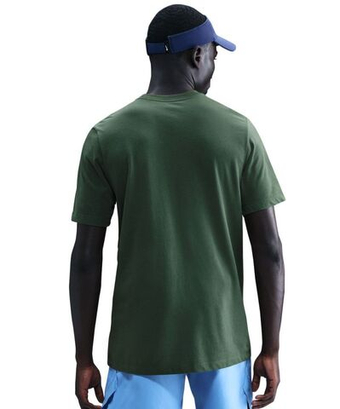 Мужская теннисная футболка Nike Court Dri-Fit - green