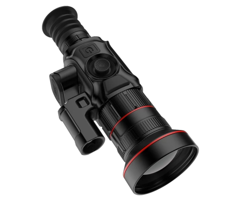 Тепловизионный прицел RikaNV Lesnik 360L х1.8-х22, 384х288, 2 объектива ⌀​​20/60мм, дальномер