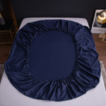 Комплект постельного белья Однотонный Сатин на резинке CSR021