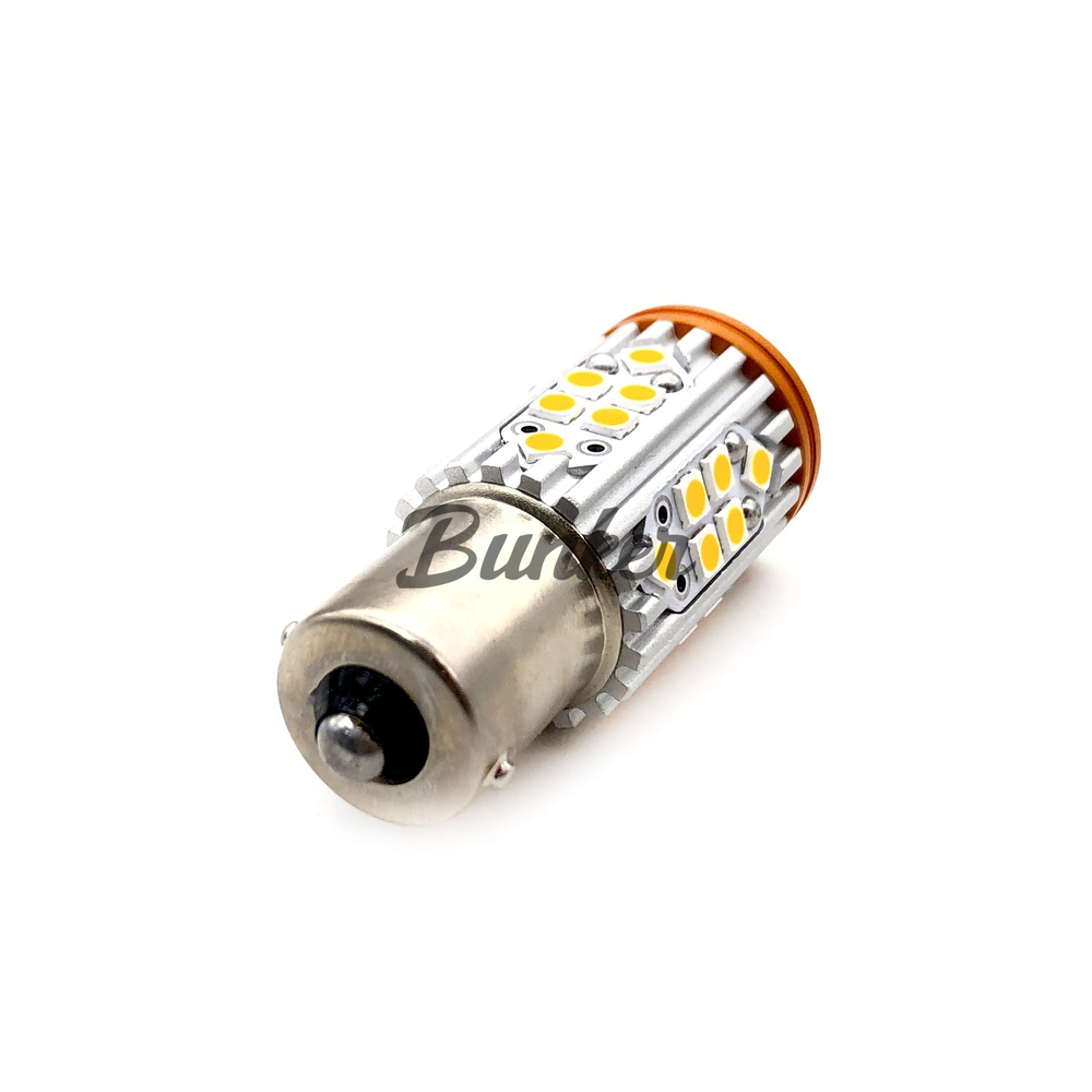 Светодиодная автомобильная LED лампа TaKiMi Special Amber P21W 180 CANBUS 12V Неполярная