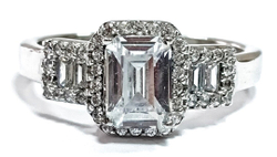 Ювелирное кольцо из серебра 925 пробы