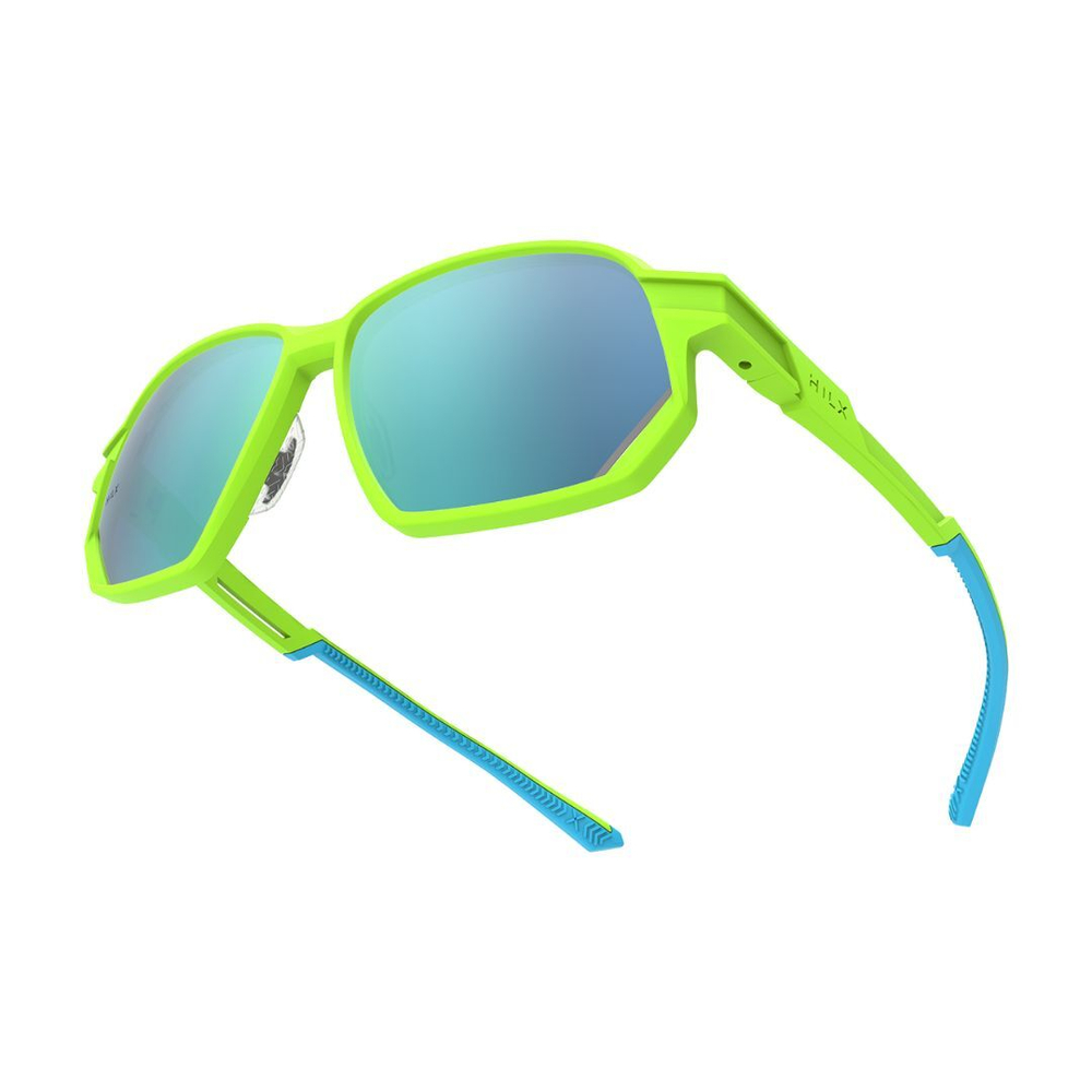 Спортивные очки HILX Syndicate Matt Solid Green / Green Polarized Lens