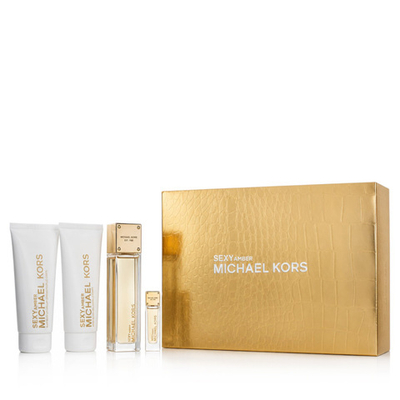 Michael Kors Sexy Amber EDP 100 ml + EDP MINI 5 ml + SG 100 ml + BL 100 ml (woman) 1 pcs