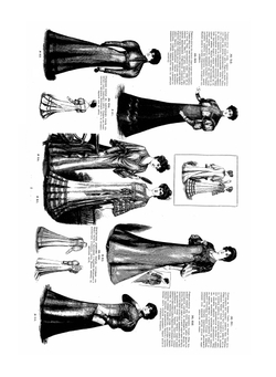 Ворт. Модный альбом дамских и детских платьев, верхних вещей и белья. Oсень и зима 1905-1906 | Нет автора