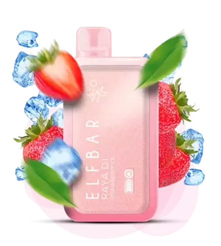 ELF BAR RAYA D1 - Strawberry Ice (5% nic)