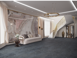 LVT-плитка VINILAM 91909 Ионический Мрамор (4,513м2) клеевой
