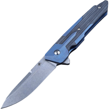 Складной нож Spartan Blades KRANOS-First production SB/SF6SWBLBK c клинком из стали CPM-S35VN, рукоять титан / G10