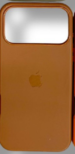 Leather Case без кнопки для iPhone 17 PRO MAX