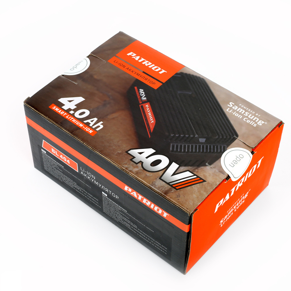 Батарея аккумуляторная PATRIOT BL 404 (40 В, 4 Ач)