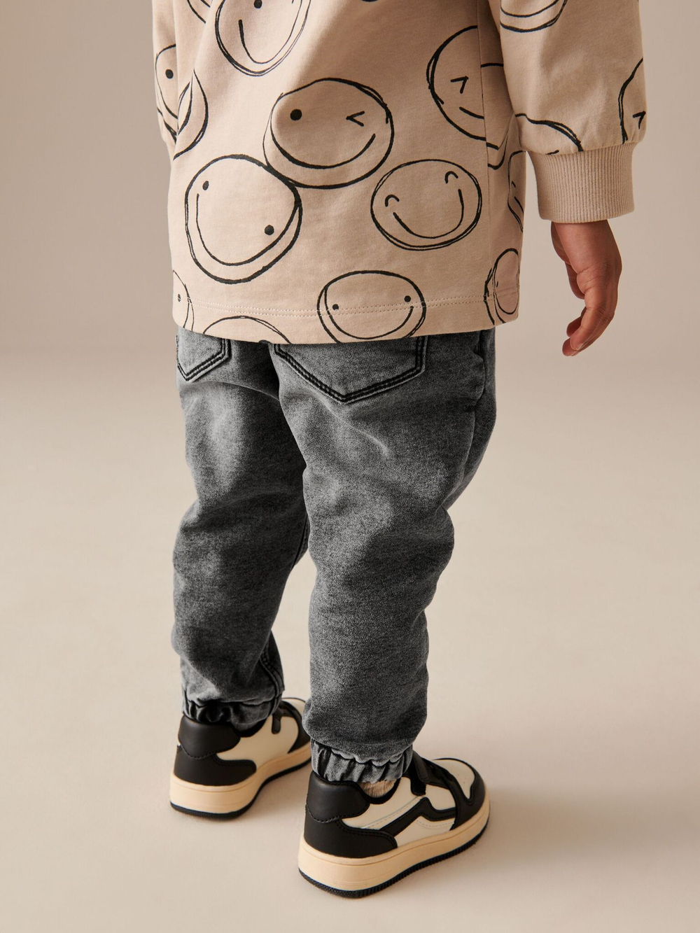 Джинсы для мальчика Next 206-437, Серый