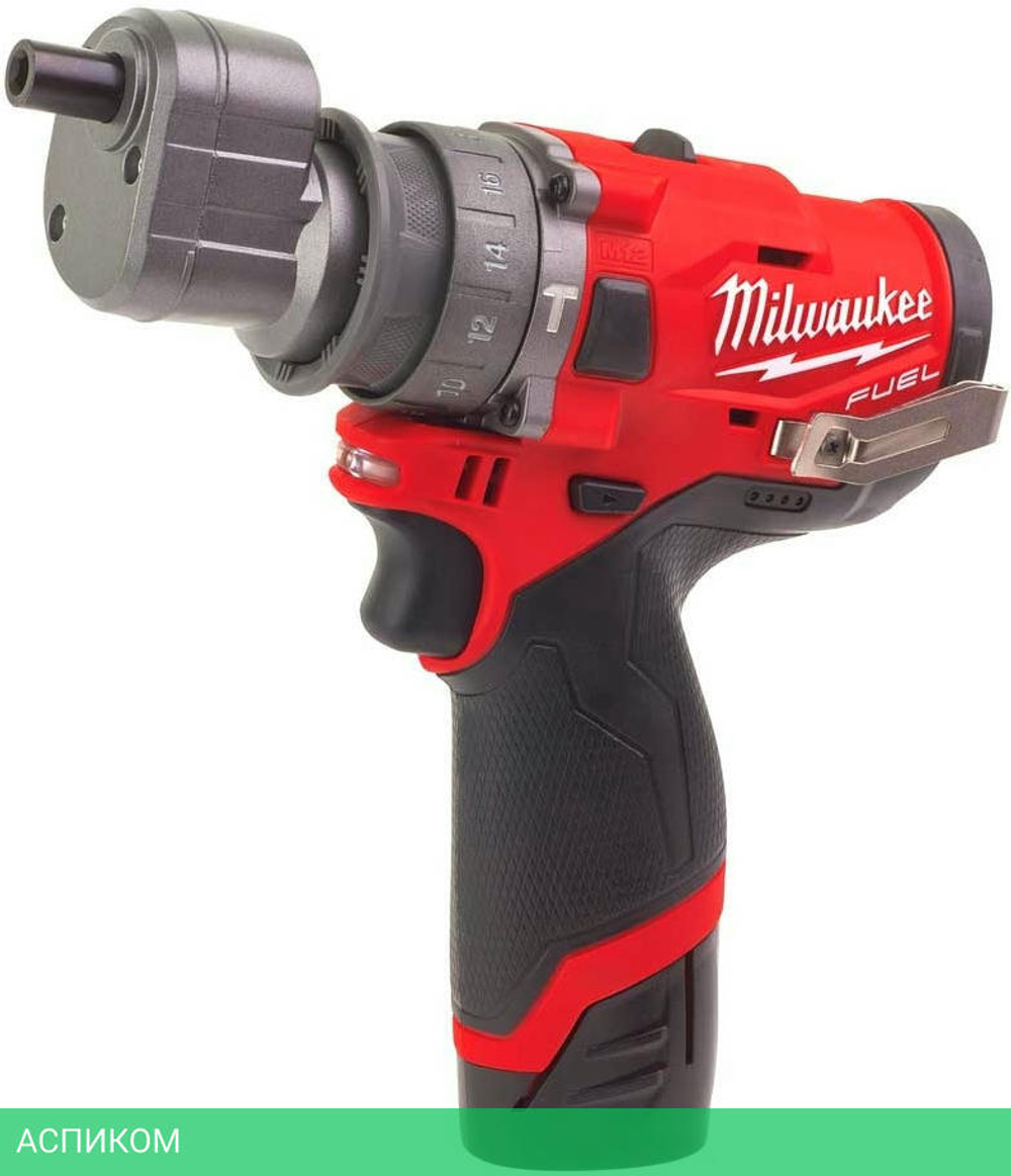 Дрель Milwaukee M12 FPDXKIT-202X FUEL (4933464138)