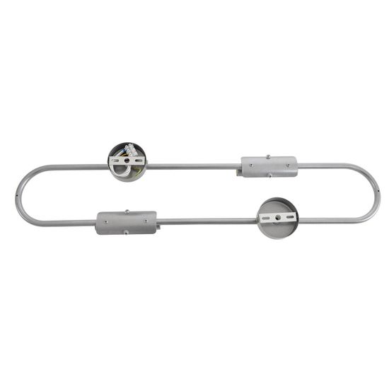 8258/4W SUSPENTIONI LN26 серебро/прозрачный, металл/стекло Бра G9 4*20W 220V TORONTO