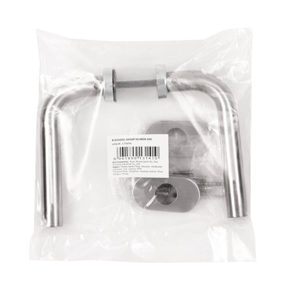 Ручка раздельная R.DSS201-0201P/19 INOX 201 (овальное основание)