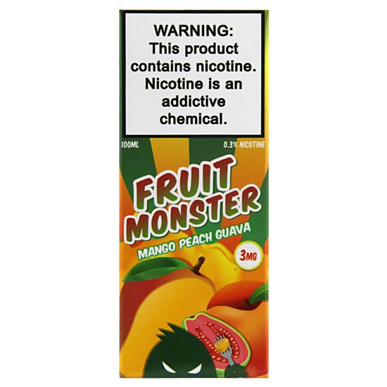 Жидкость Fruit Monster (100 мл, 3 мг) Mango Peach Guava
