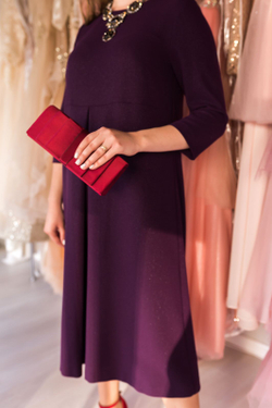 Нарядное платье Mila Bezgerts 037АЕ, цвет Фиолетовый, размер 58-164